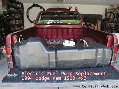 Electric Fuel Pump Replacement 1994 Dodge Ram 1500 4x2